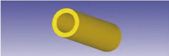 Figure 13 Cylindrical state of the contact part after optimized press fitting