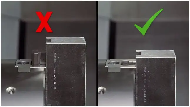Mounting Position of Soft Jaws on the Chuck