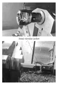 Figure 4 Drawing out a hexagonal blank Figure 4 Drawing out a hexagonal blank