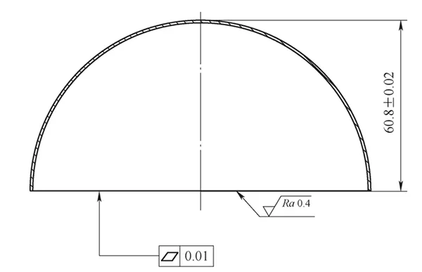 Figure 7. Grinding surface process