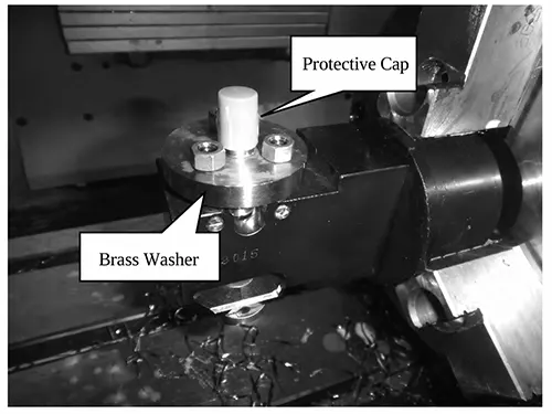 Figure 5 Actual photograph of part protection Figure 5 Actual photograph of part protection