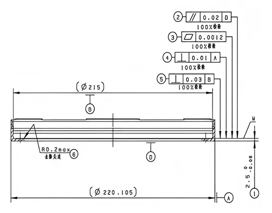 Figure 1 2D sketch of the part