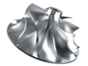 Figure 5 Actual appearance of the machined and formed blade Figure 5 Actual appearance of the machined and formed blade